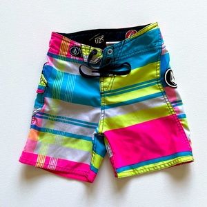 Volcom little kids swim trunks